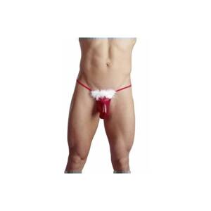 Surprise Christmas Men's Thong - Red (S-L)