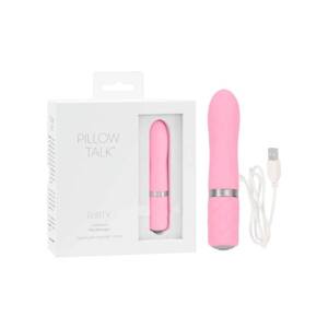Pillow Talk Flirty - Rechargeable Wand Vibrator (Pink)