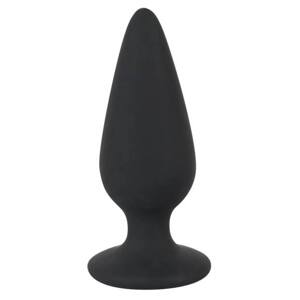 Black Velvet Heavy - 40g Anal Plug (Black)