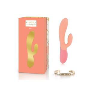 Rianne Essential Xena - Rechargeable Warming Vibrator (Peach Coral)