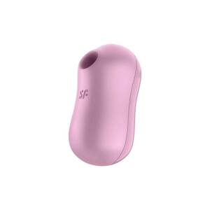 Satisfyer Cotton Candy - Rechargeable Air Pulse Clitoral Vibrator (Purple)