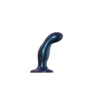 Strap-on-me Snaky M - Curved Anal Dildo (Blue)