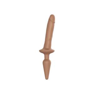 Strap-on-me Switch Realistic S - 2-in-1 Silicone Dildo (Natural)