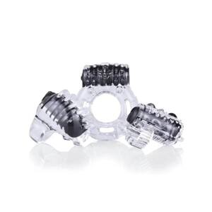 Screaming Vibroman - Vibrating Ring Set (Black)