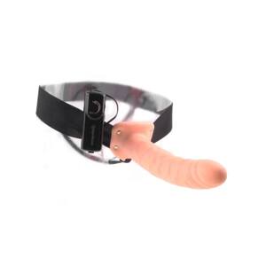 Strap-on-me M - Medium Strap-On Vibrator - Black