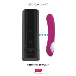 Kiiroo Onyx+ and Pearl 2 - couples set masturbator and vibrator