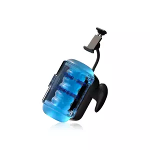 Loveline - Rechargeable, Waterproof Vibrating Masturbator (Black)