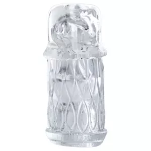 Wood Flask Thrill Seeker - Masturbator in Bottle (Black)