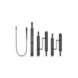 Bedroom Fantasies - Complete Restraint Set - 4 Pieces (Black)