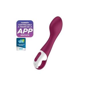 Satisfyer Hot Spot - Rechargeable Warming G-Spot Vibrator (Red)