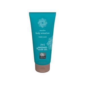 Shiatsu 2in1 Amber Scent - Massage Lubricant - Amber (200ml)