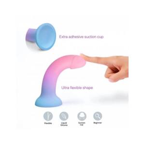 Dildolls Utopia - Colorful Silicone Suction Cup Dildo