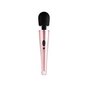 Rosy Gold Wand - Rechargeable Massager Vibrator (Rose Gold)
