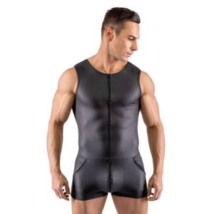 Svenjoyment - Men's Sleeveless Black Romper