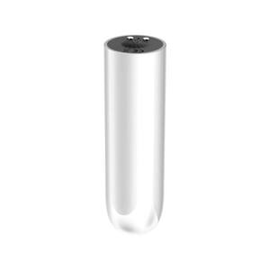 Funny Me Mini Bullet - Rechargeable, Waterproof Mini Vibrator (White)