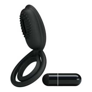 Lonely Charming Wand - Rechargeable Massager Vibrator (Black)