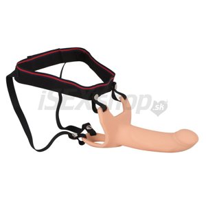 Strap&amp;#45;on Silicone Sleeve L silikónový veľký pripínací penis +6 cm dĺžky