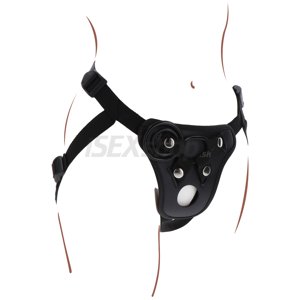 Get Real strap&amp;#45;on postroj pre ženu s otvorom na stimuláciu klitorisu