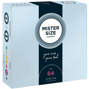 Mister Size 64mm pack of 36