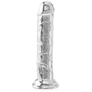 Priehľadný Dong TPE 19 cm