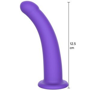 Dildo do postroja zo silikónu - veľkosť S