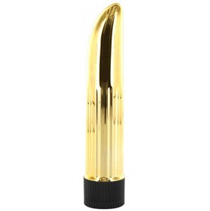 Plastový vibrátor Gold Finger (13,3 cm)