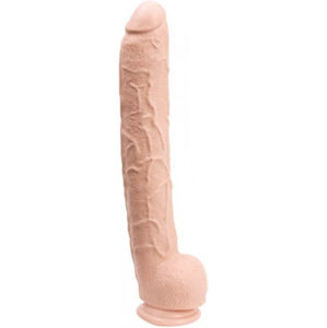 Gélové dildo XXL Rambo (37 cm)