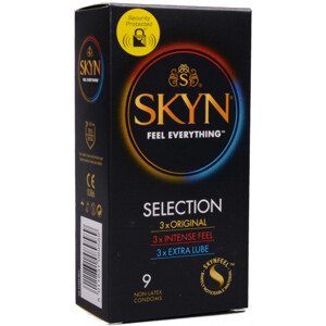SKYN Selection – mix bezlatexových kondómov (9 ks)
