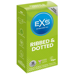 EXS Ribbed and Dotted, 12 pcs
