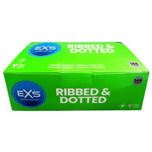 EXS Ribbed and Dotted, 144 pcs