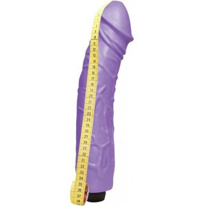 Gélový vibrátor XXL Violet (36 cm)