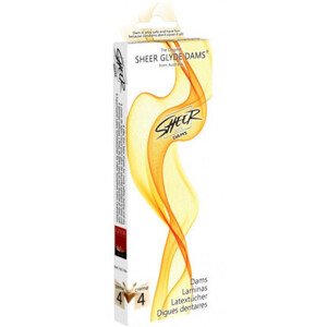 Orálne rúško Dental Dam (4 ks), biele