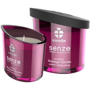 SWEDE - SENZE ECSTATIC MASSAGE CANDLE - JASMINE, YLANG YLANG