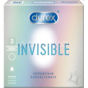 Durex Sensual – tenké kondómy (3 ks)