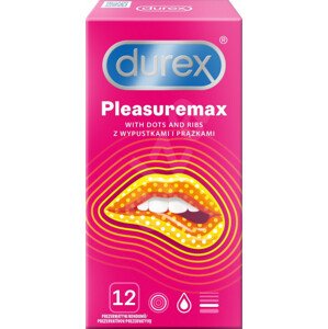 Durex Pleasuremax  vrúbkované kondómy (10 ks)