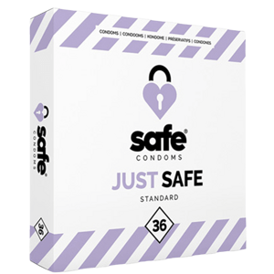 SAFE - Condoms with Silicone-Based Lubricant Standard 36 pcs