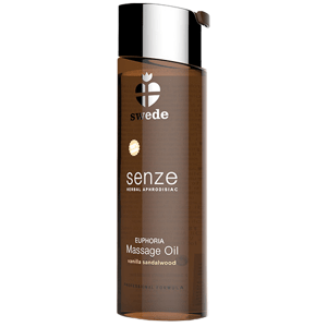SWEDE - SENZE Masážny olej s vôňou vanilky a santalového dreva (75 ml)
