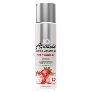 System JO - Aromatix Scented Massage Oil Strawberry 120 ml