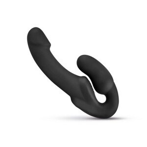 Morgan samodržiace pripínacie dildo - 22 cm - Čierne