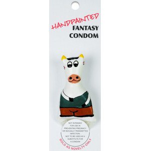 ERCO Cow žartovný kondóm