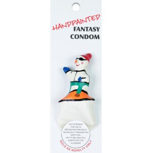 ERCO Snowman žartovný kondóm