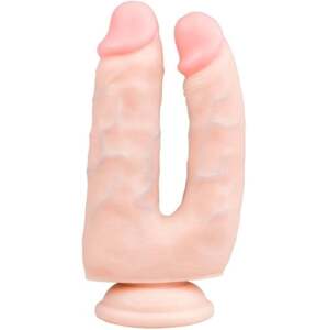 Realistické dildo Double Pleasure (18 cm)