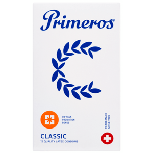 Primeros Classy – klasické kondómy (12 ks)