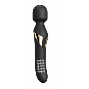 Masážna hlavica 2 v 1 Dual Orgasms Gold (23,5 cm)