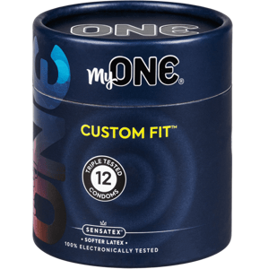 MyOne Single: Custom Fit, size 51D, 12 condoms