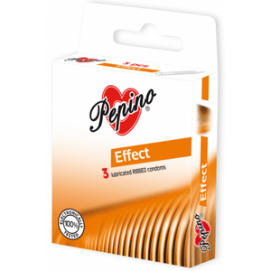 Pepino Effect – kondómy s čiarkami (3 ks)