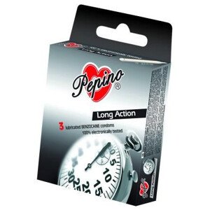 Pepino Long Action – tlmivé kondómy (3 ks)