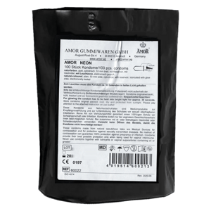 Amor Bulk-Pack: NEON, 100 condoms