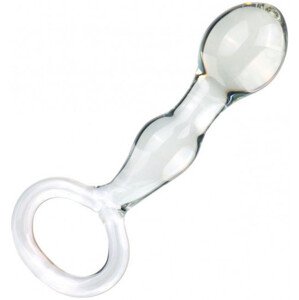 Sklenené dildo Orgasmic Me (11,5 cm)