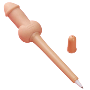 Žartovné písacie pero Squishy Willy